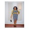 Zebra Patterned Modern Midi Dress SW-5611
